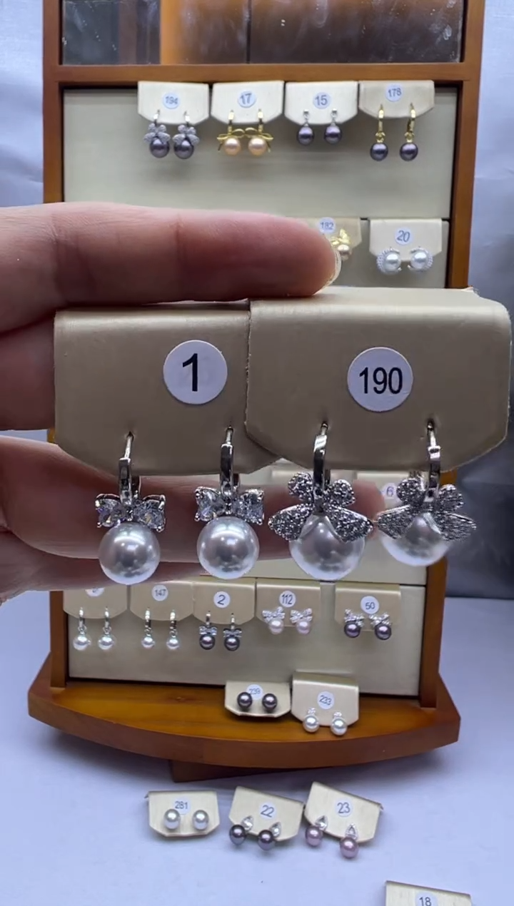 未镶嵌耳饰淡水珍珠190+1