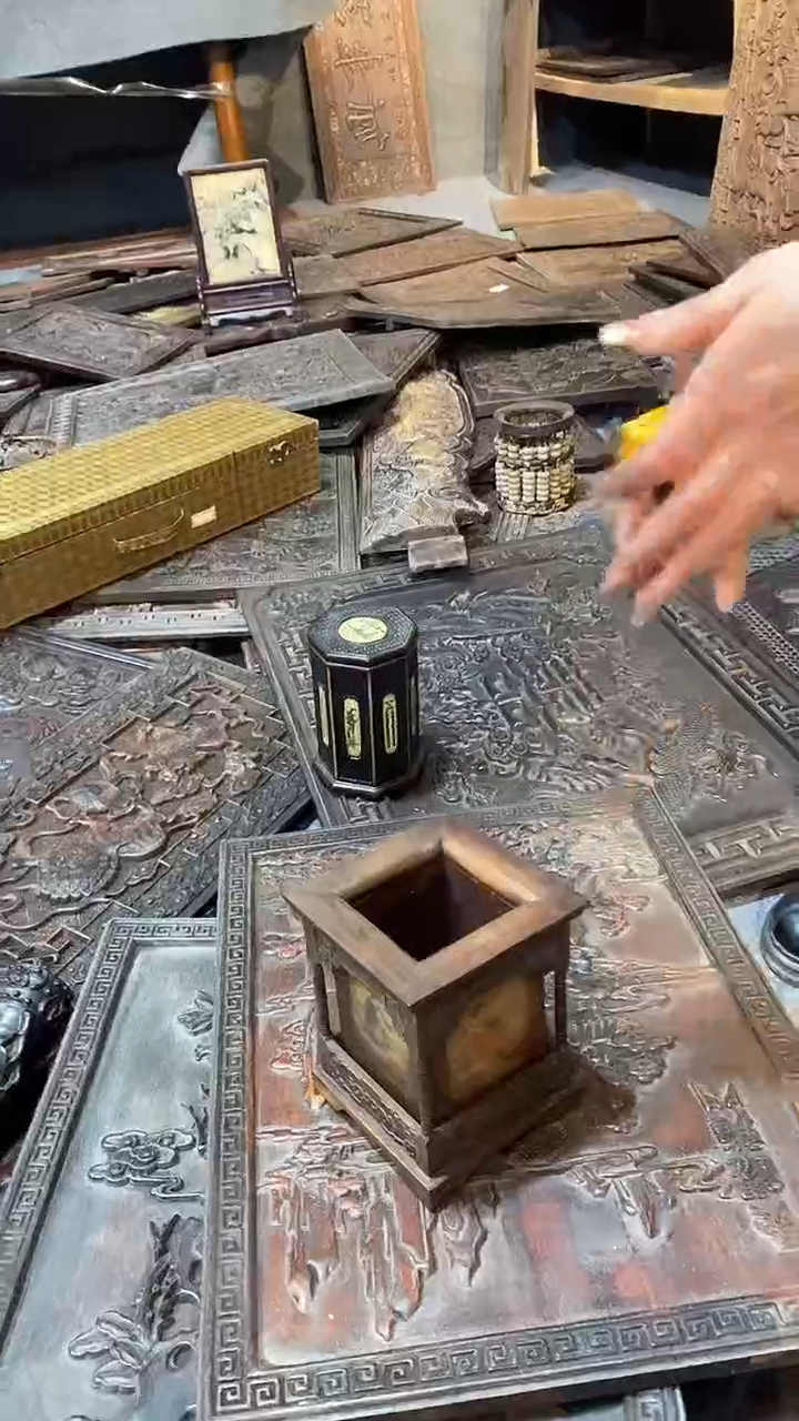 【闪购商品】木紫檀雕刻一物一拍一直播为准