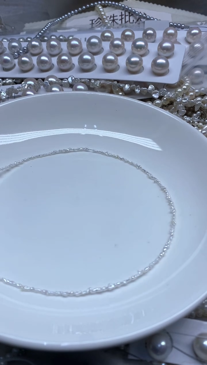 未镶嵌海水珍珠颈饰2-3