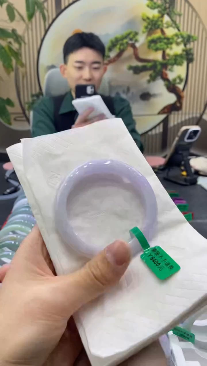 未镶嵌手镯翡翠3474