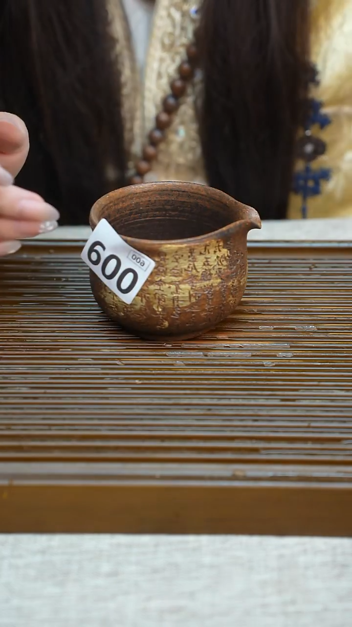 纯手工粗陶茶具每一只不一样