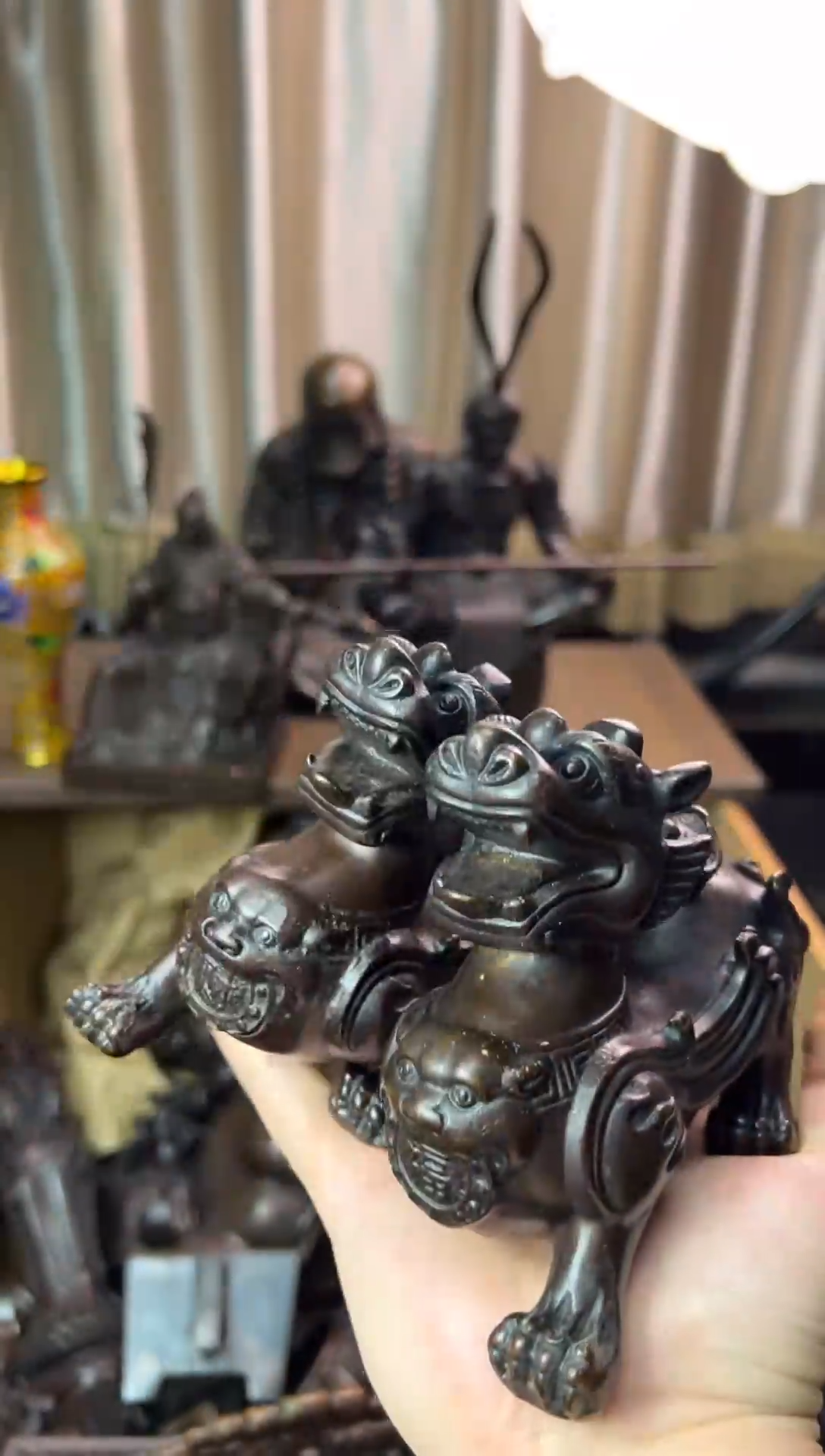 【闪购商品】1案台摆件 物品摆件貔貅1对