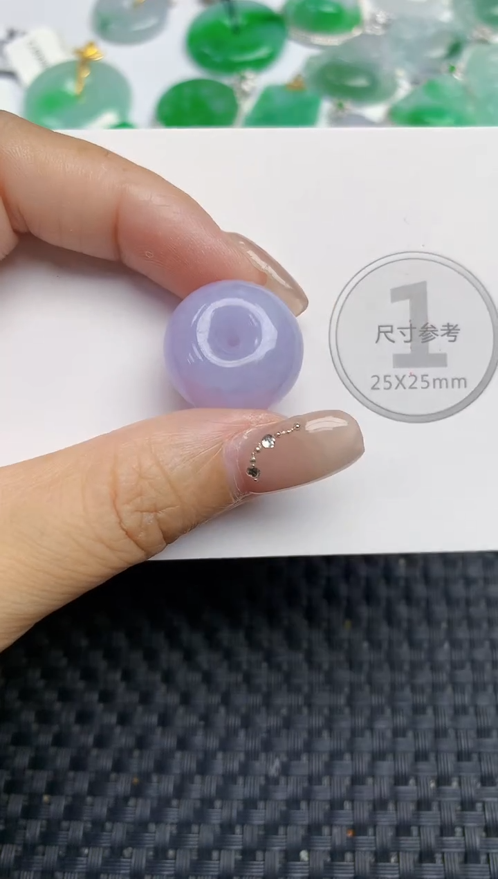 颈饰未镶嵌翡翠天然缅甸A货翡翠百元以上9元证书费自理