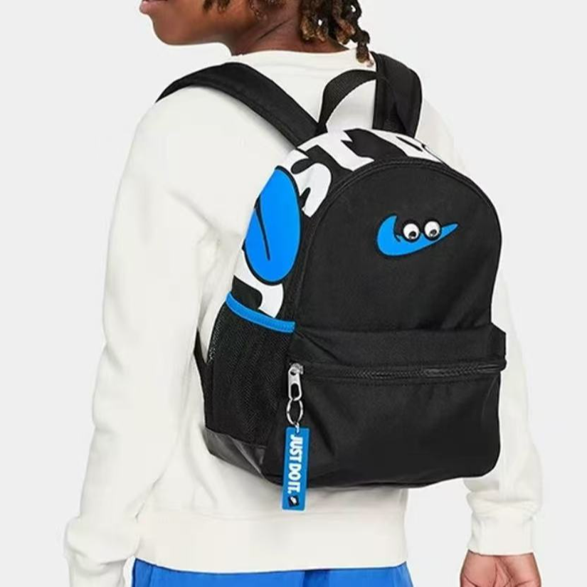 NIKE/耐克 11L 休闲潮流学生书包 黑色迷你双肩包 FZ7259-010