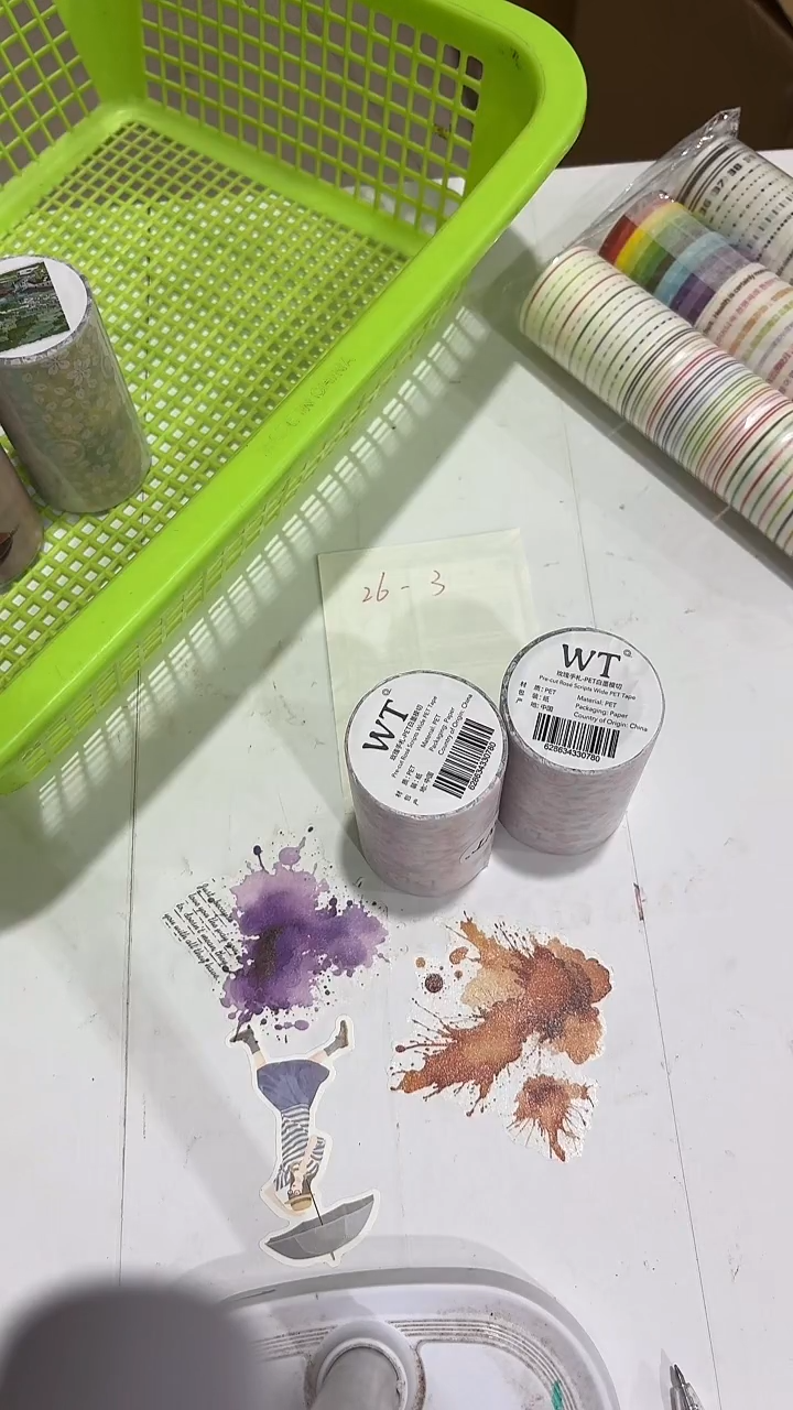 26-3 玫瑰手扎 pet一卷   