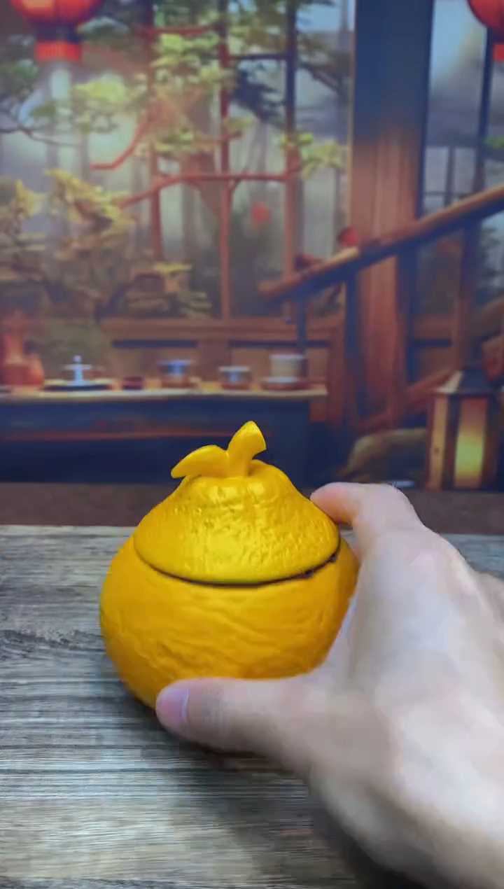 【闪购商品】@@@@@@@@@@橘子茶叶罐