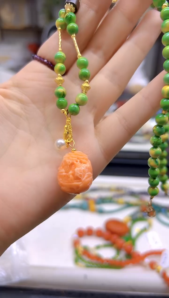 玛瑙/玉髓项链未镶嵌DIY款X720