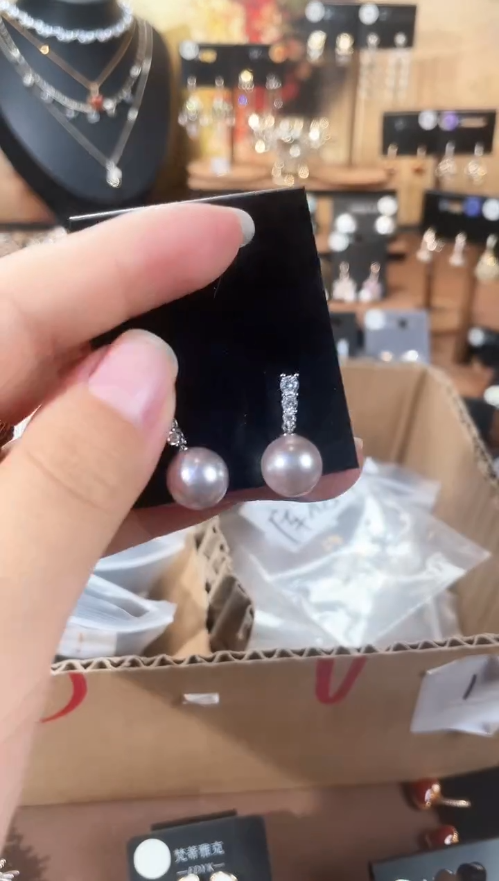 合金925银锆石豆409