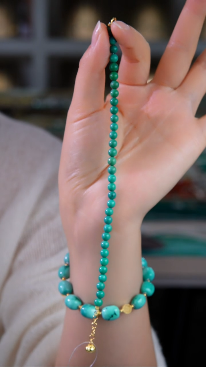 未镶嵌绿松石手链多样性发货