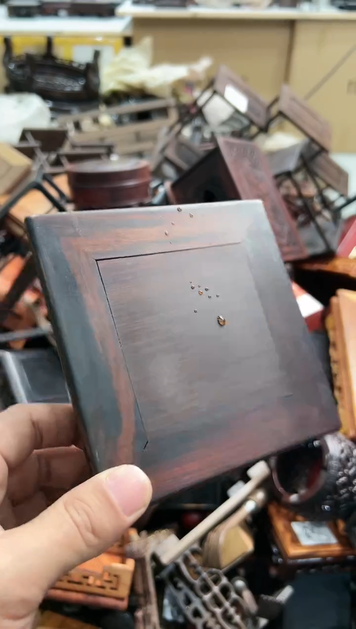 【闪购商品】木632底座花架摆件处理