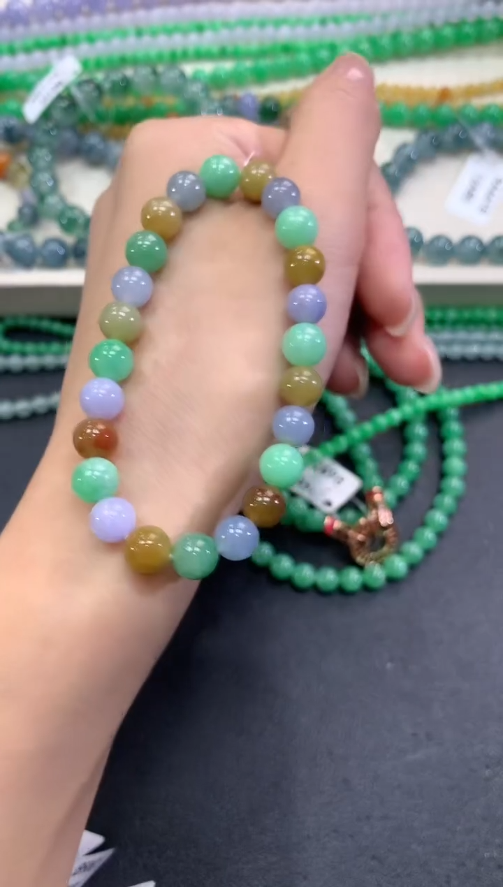 【闪购商品】翡翠手串未镶嵌q190       
