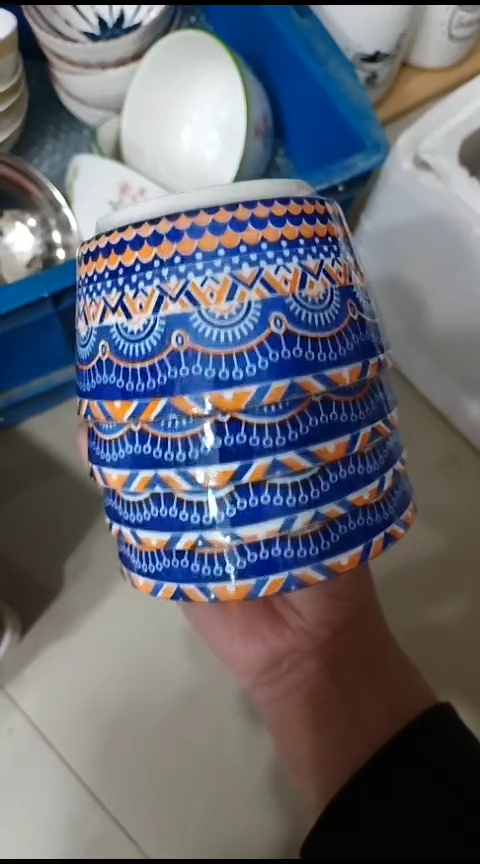 瓷静*静米饭碗八个装