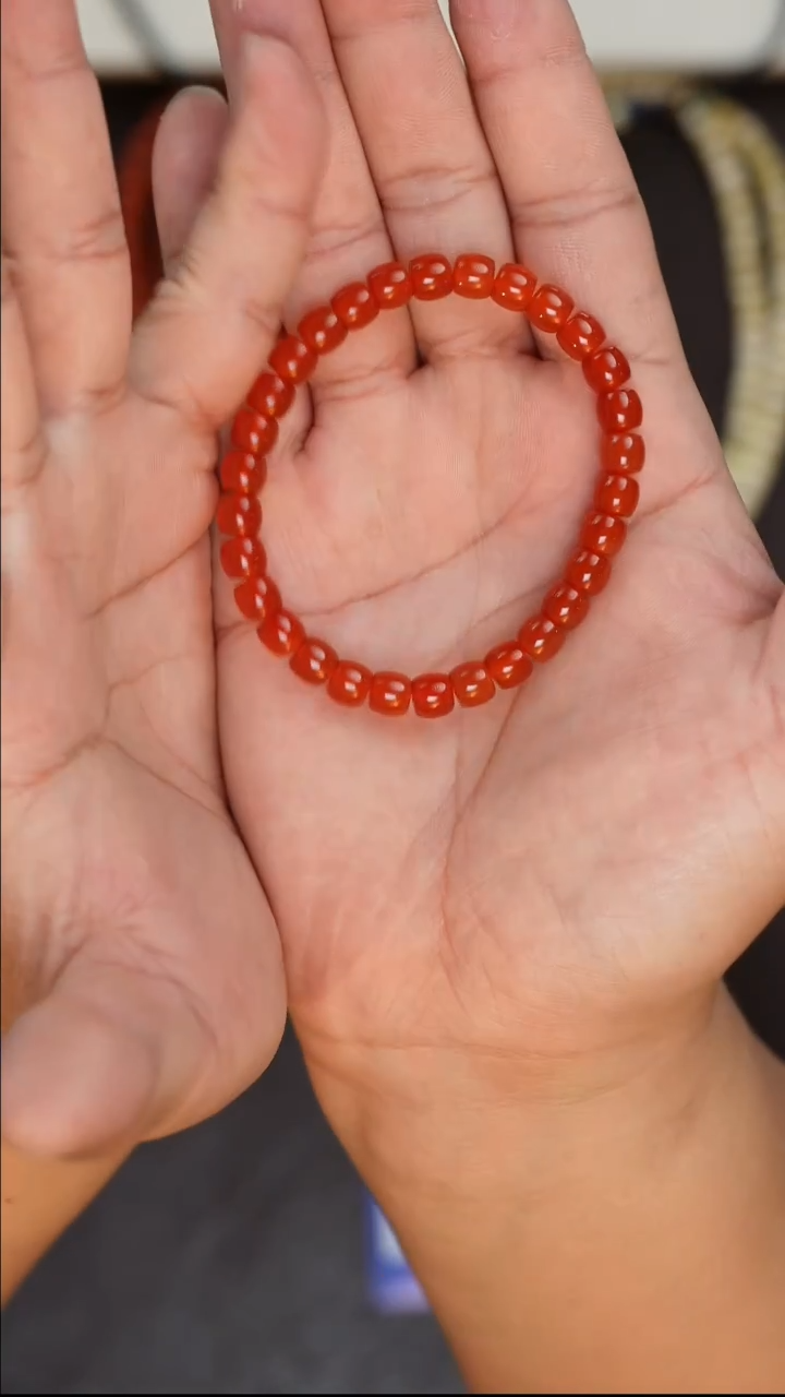 【闪购商品】南红玛瑙手串未镶嵌南红手串