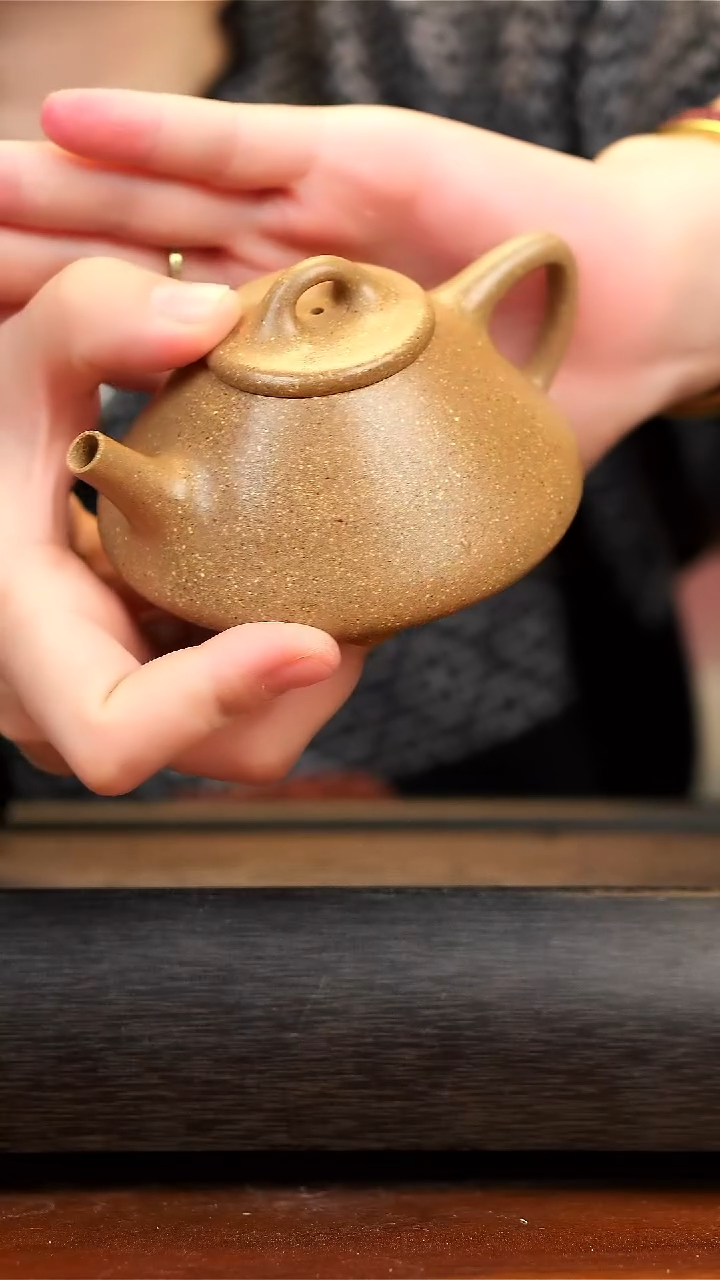 【闪购商品】紫砂茶壶宜兴紫砂石瓢120cc