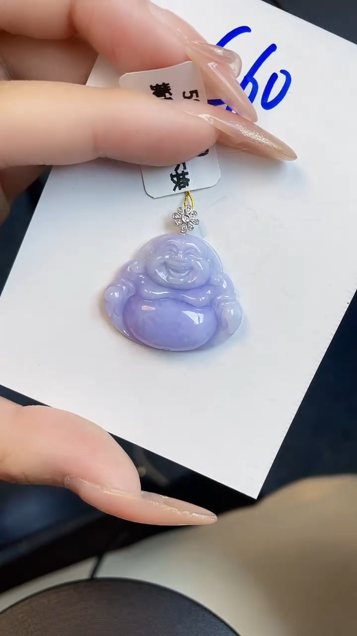 【闪购商品】翡翠颈饰18K金镶嵌00000000