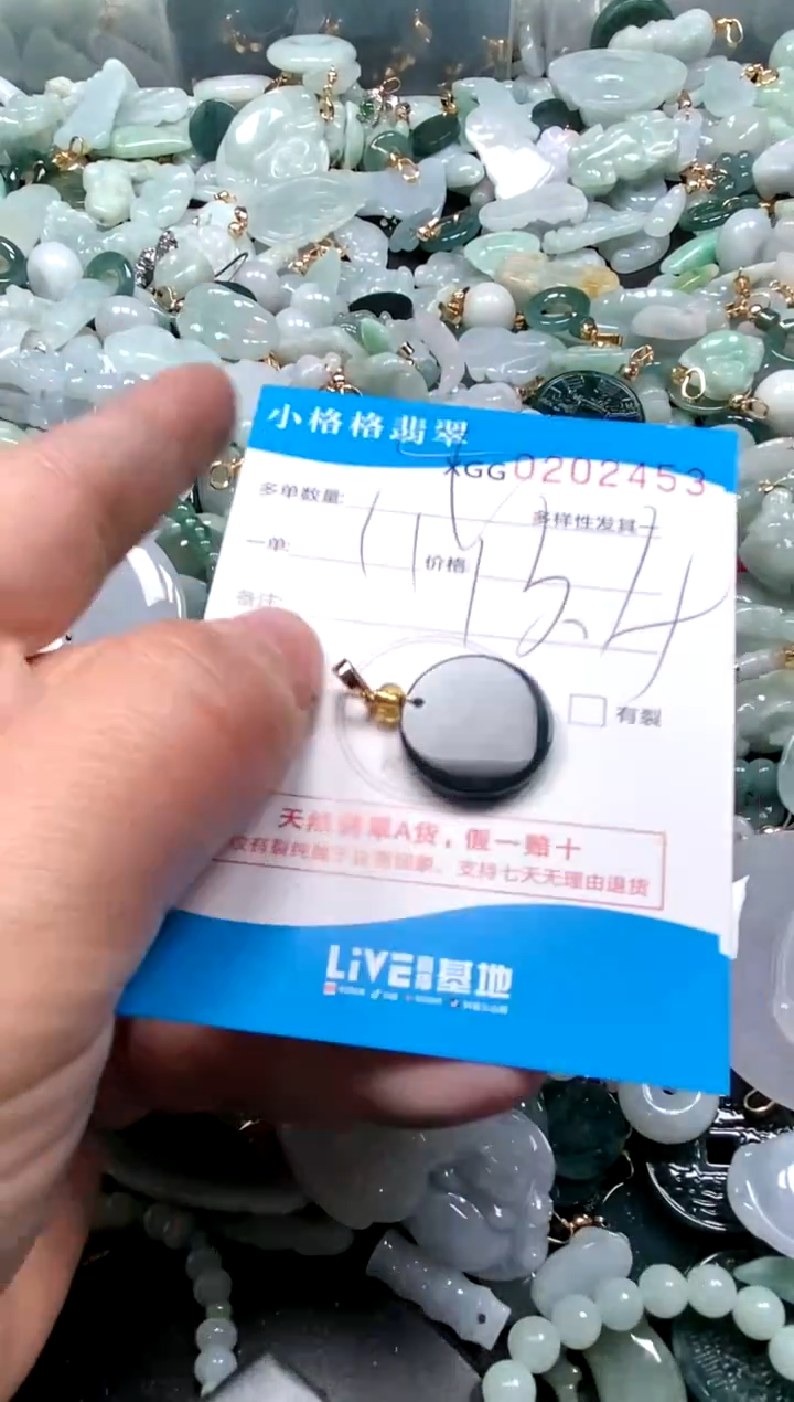 【闪购商品】翡翠颈饰未镶嵌闪购商品0203453多样性