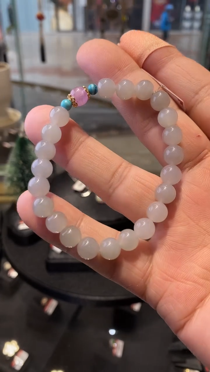 【闪购商品】和田玉手链未镶嵌亏米福利8+