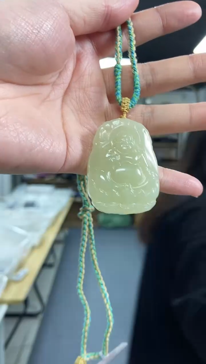 【闪购商品】和田玉吊坠未镶嵌多样性发其一颜色微差