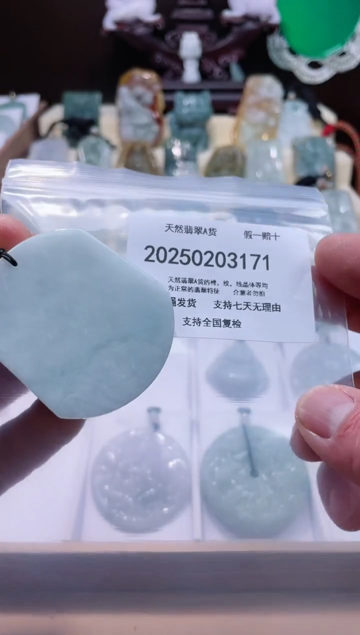 【闪购商品】翡翠颈饰未镶嵌闪购商品8号店200250020024