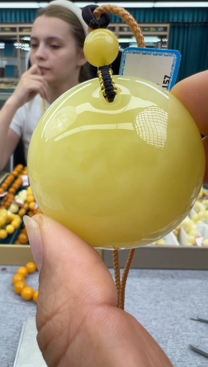 未镶嵌颈饰琥珀101秒拍号假一罚十