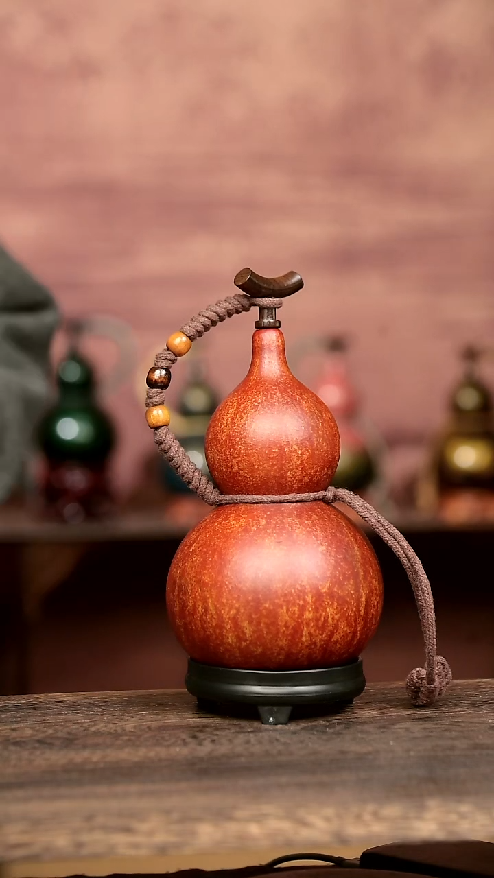 851号中药煮色  大漆葫芦水壶/酒壶 一物一拍