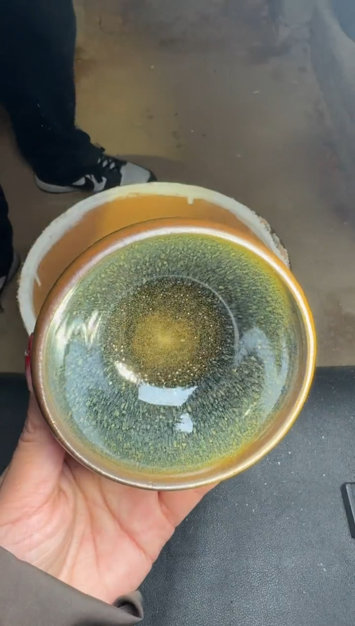 【闪购商品】茶盏行云龙窑柴烧100