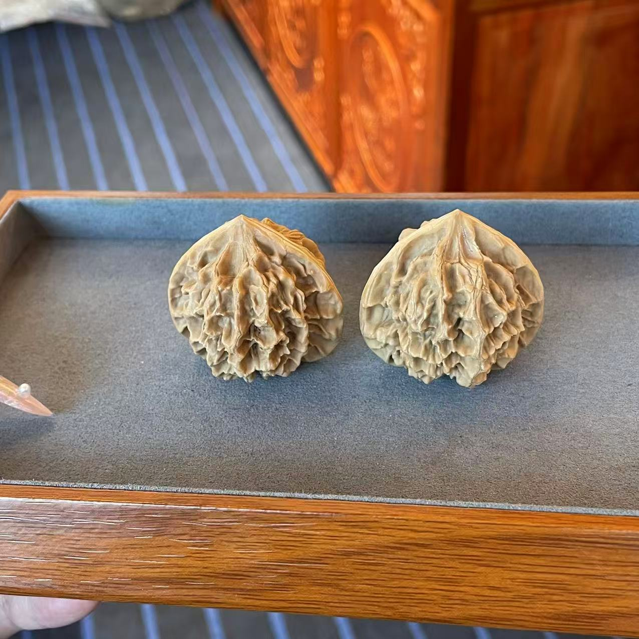 【表哥专属】核桃龙纹狮子头 43mm C166 