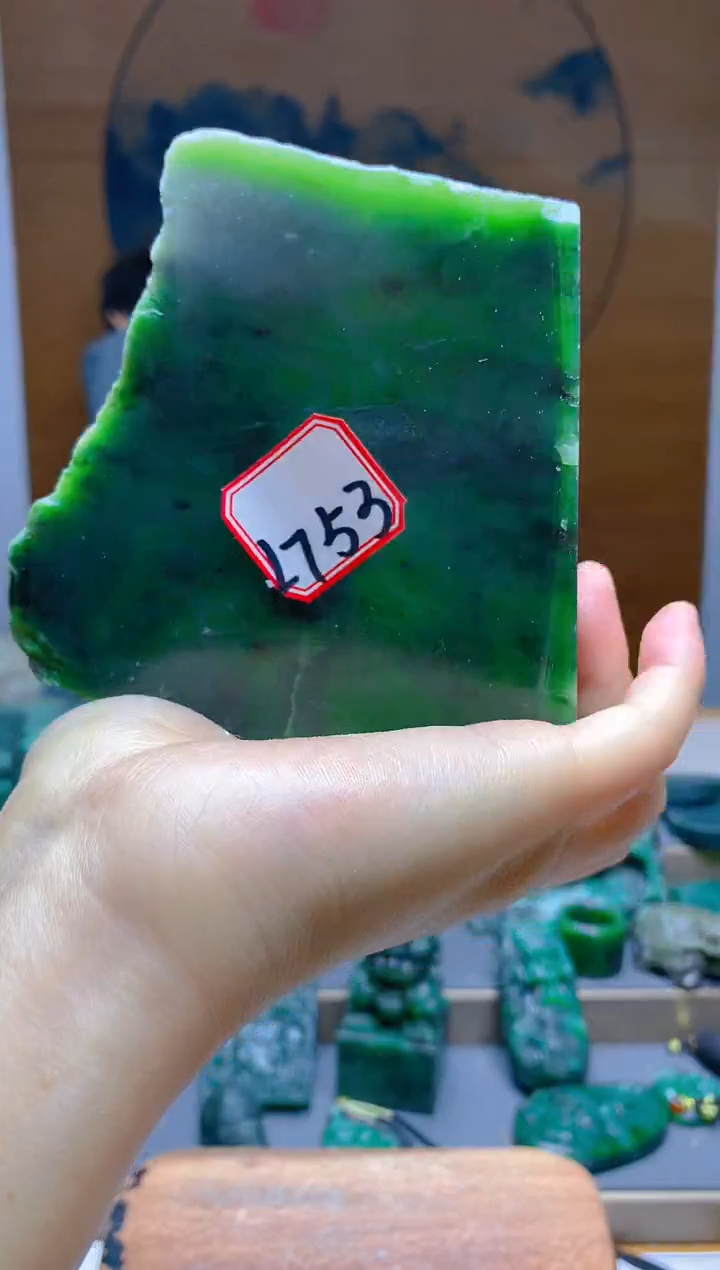 【闪购商品】和田玉（碧玉）珠宝半成品未镶嵌1