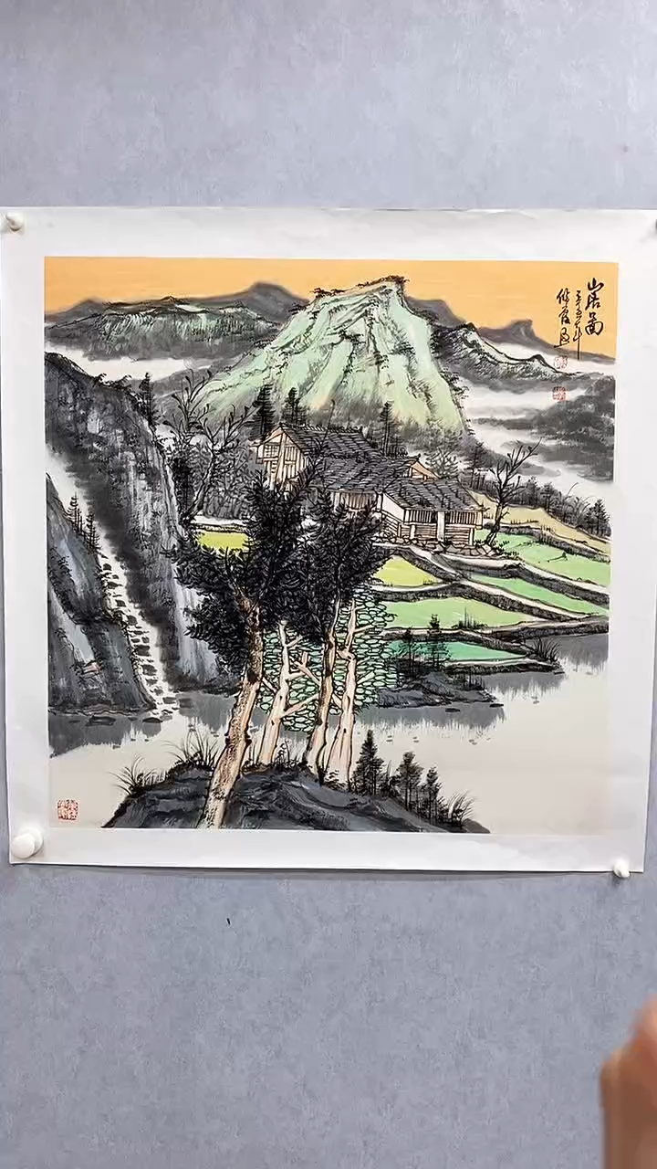 国画国画武佩霞-书法/绘画A3