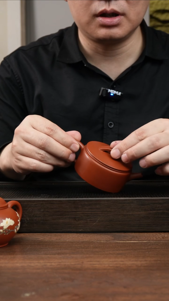 茶杯紫砂朱泥文人汉瓦      150CC    