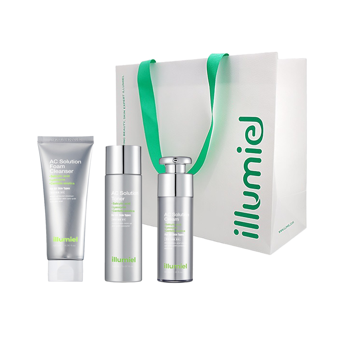 油敏痘肌肤护理 （持续保护）伊洛美尔illumiel ③ 号套餐