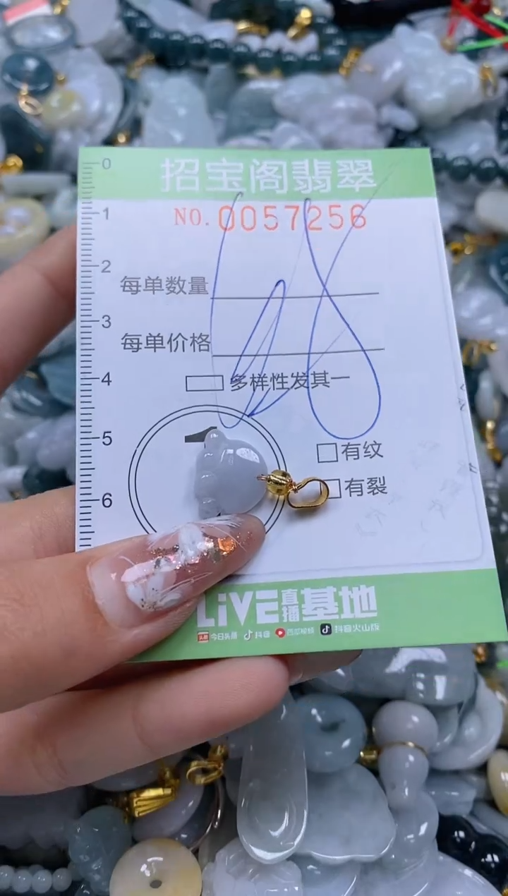 【闪购商品】翡翠颈饰未镶嵌闪购商品0057256