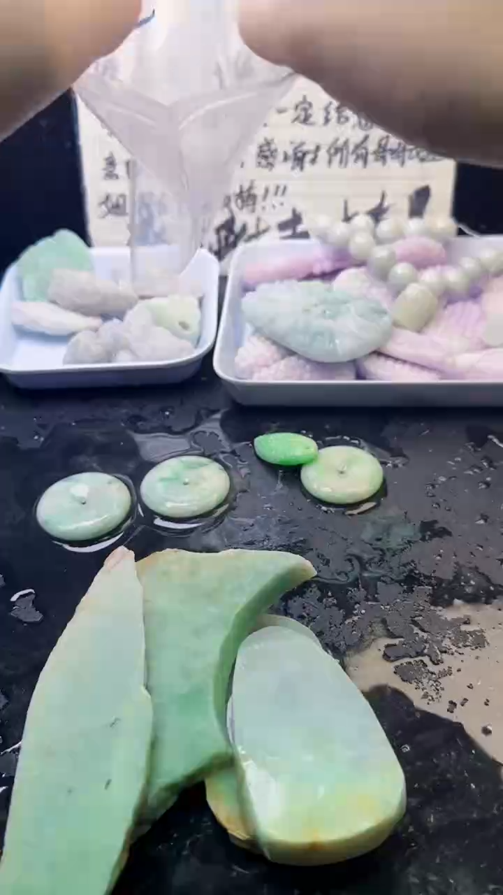 未镶嵌挂件翡翠ঞ****?065天然A货翡翠