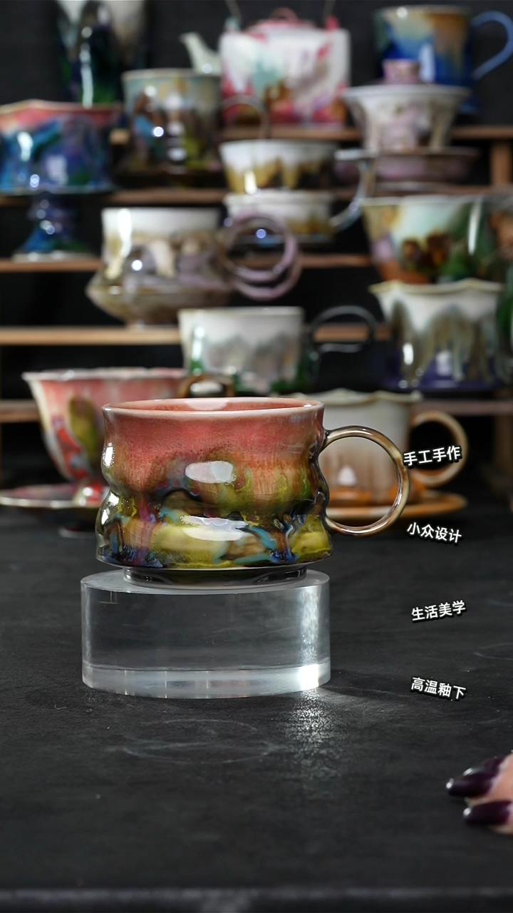 设计师款景德镇森涩手创微瑕（食品级）358