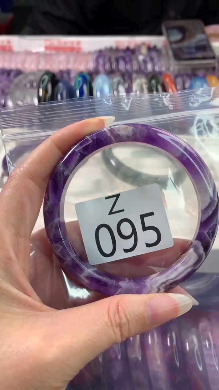 【闪购商品】水晶水晶手镯Z未镶嵌095-60