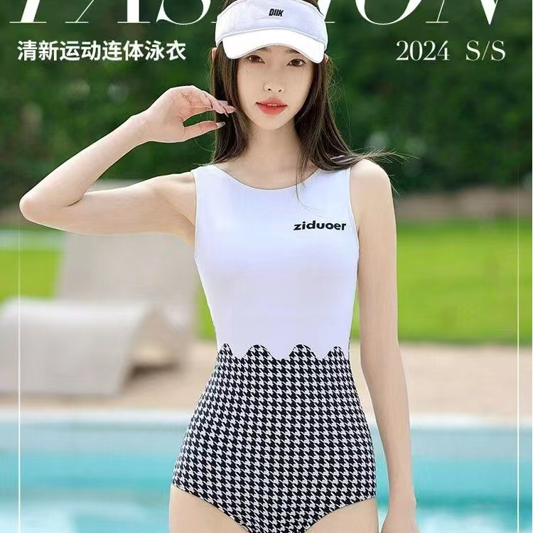 学生保守三角运动显瘦遮肚甜美竞速泡温泉度假游女孩子泳装