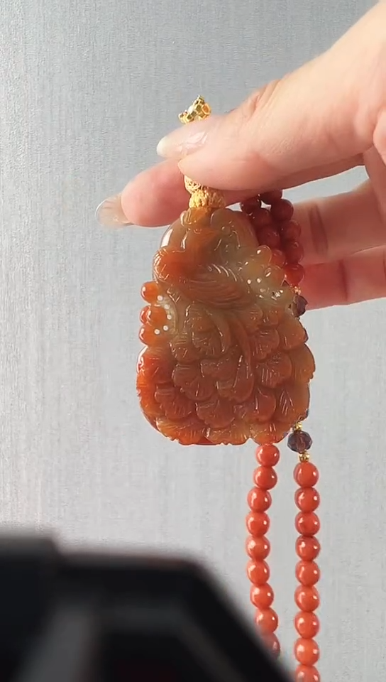 颈饰未镶嵌翡翠凤凰