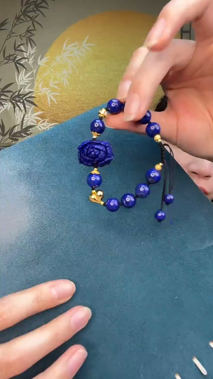 未镶嵌青金石手链A3287