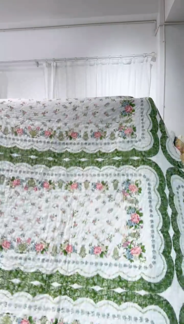 棉210*230纯棉床盖6号微瑕