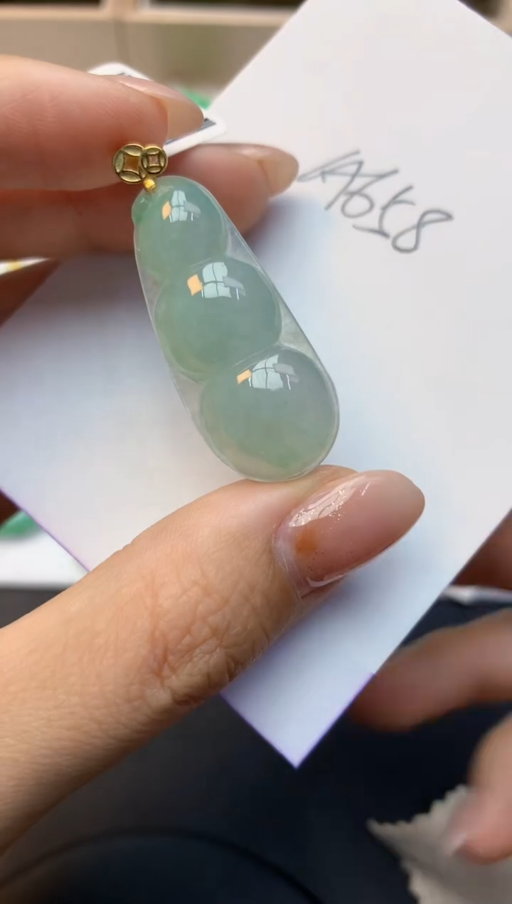 颈饰未镶嵌翡翠天然A货缅甸翡翠百元以上9元证书费自理