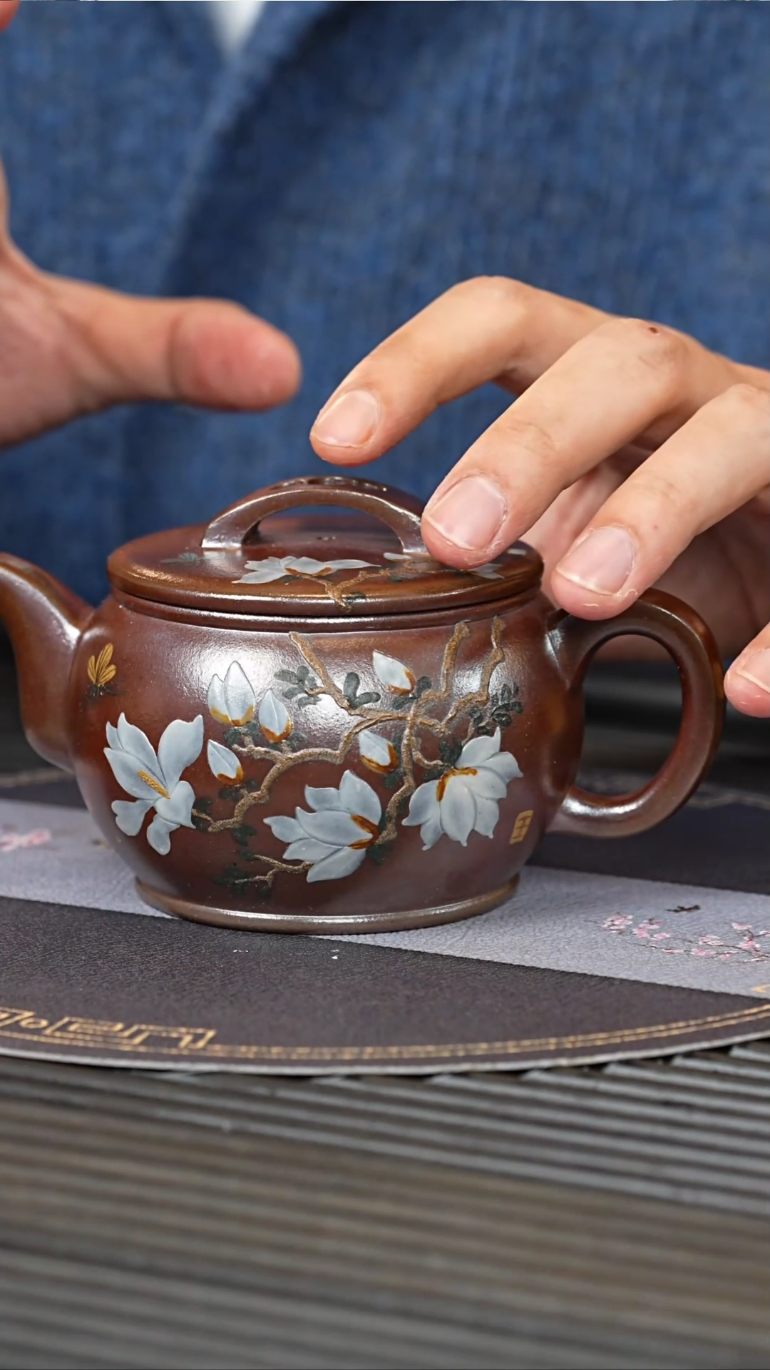 【闪购商品】紫砂茶壶PQZ 柴烧 汉瓦