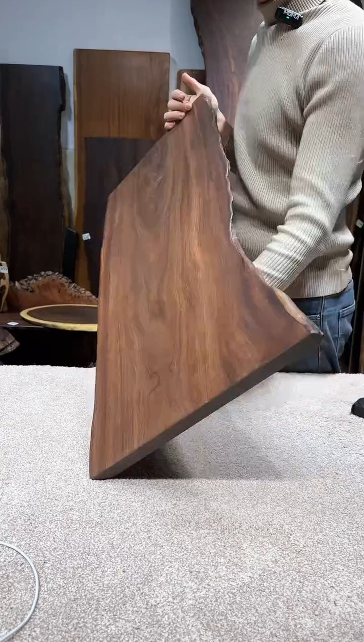 【闪购商品】风车木（黑檀木）尺寸76*36*2.3编号316