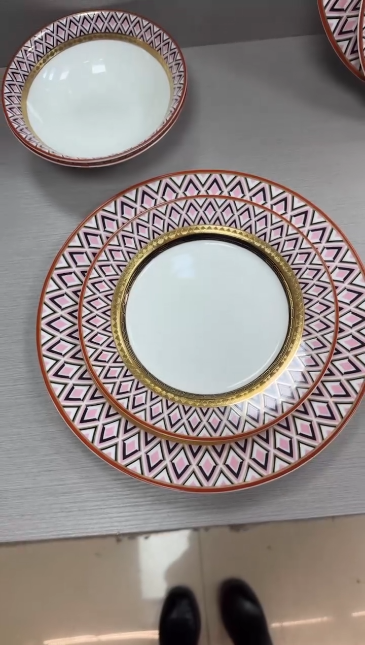 【闪购商品】瓷片10.5+8英寸大小盘福利款