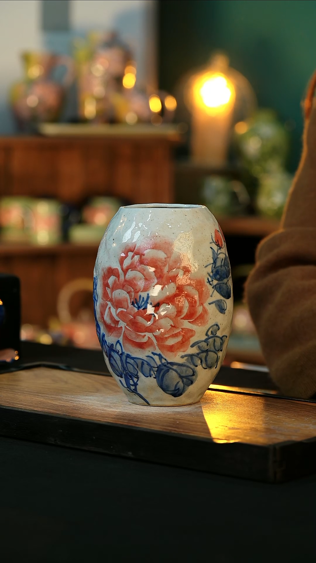 【闪购商品】杯手绘心瓷陶瓷浮力