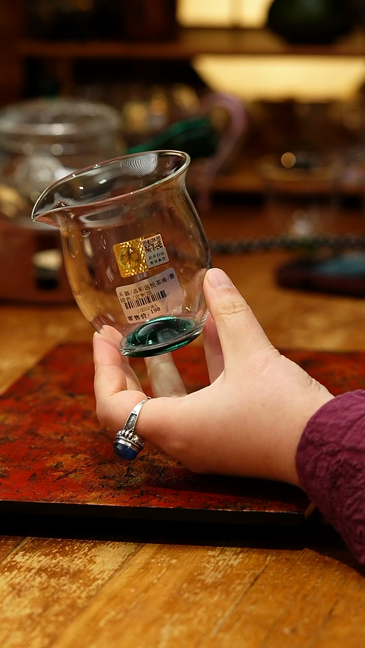 【闪购商品】禾器/晶彩温悦茶海/墨绿色/定制版