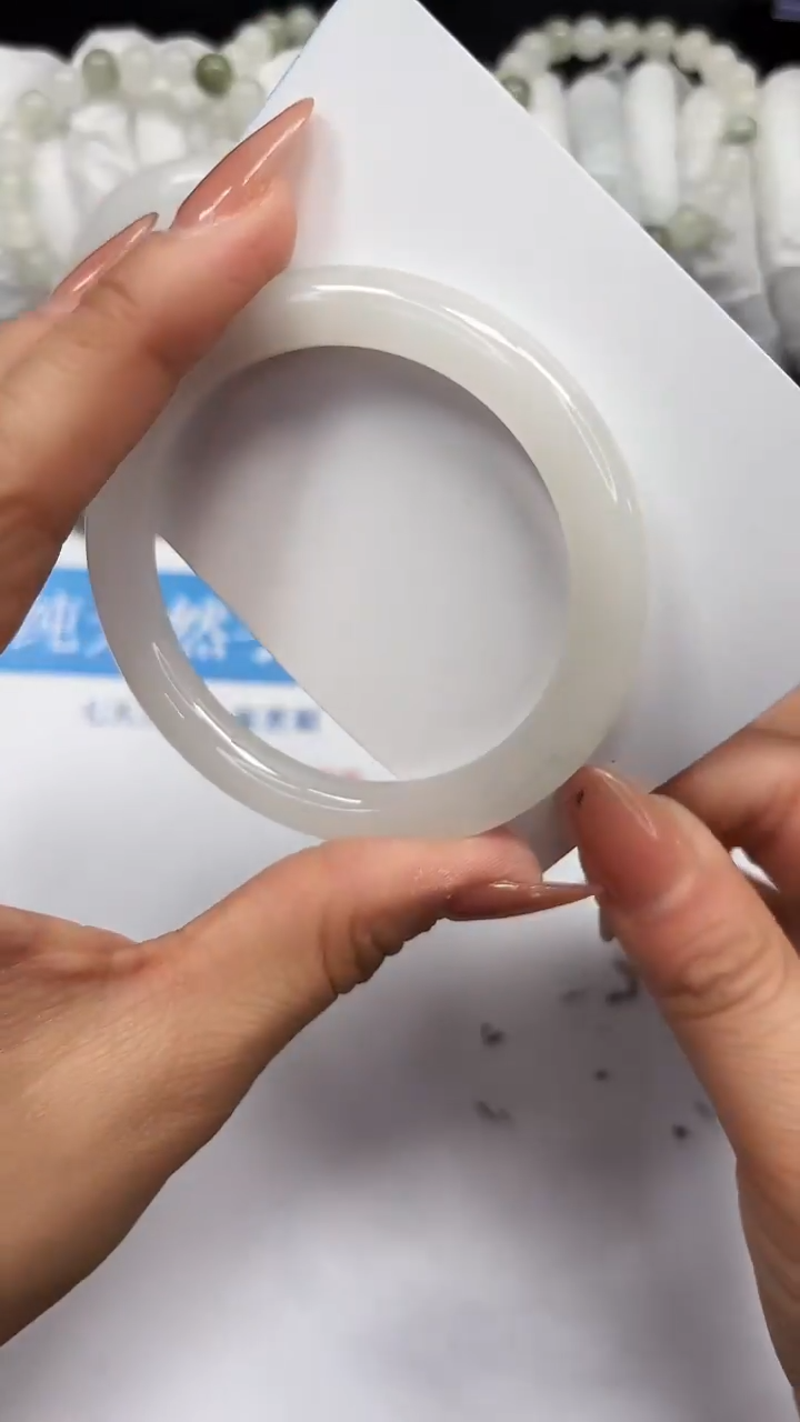 未镶嵌手镯石英质玉A159-55/56/57