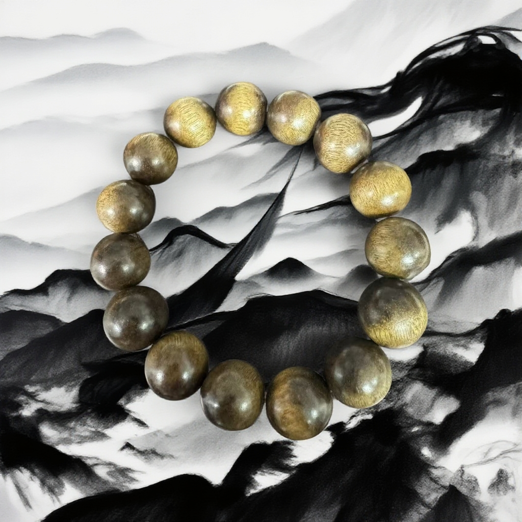 A50软丝沉香木串15mm