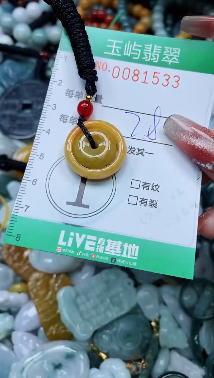 【闪购商品】翡翠颈饰未镶嵌闪购0081533