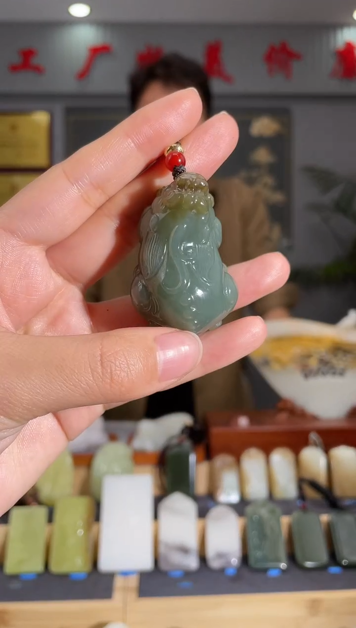 【闪购商品】和田玉颈饰未镶嵌拍一发一 多样性发货