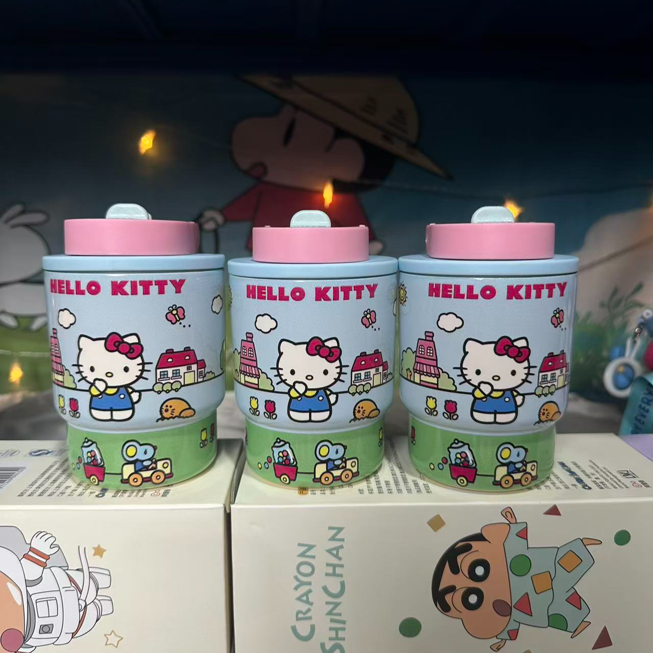 趣饮卡通kt咖啡杯2025年新款高颜值便携316无缝不锈钢网红